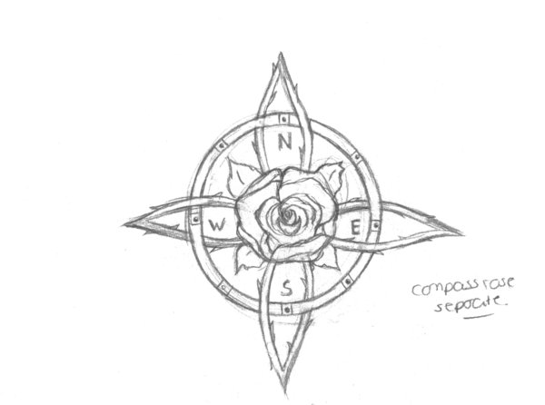 Featured image of post Artistic Compass Rose Drawing The compass rose has a long and colorful history dating back to ancient greece