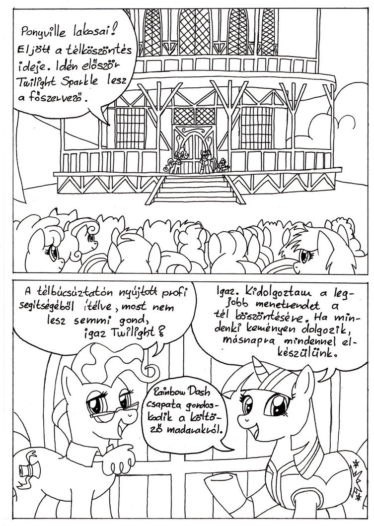 My Little Pony FIM comic p1 by Scarred-Spike on Clipart library