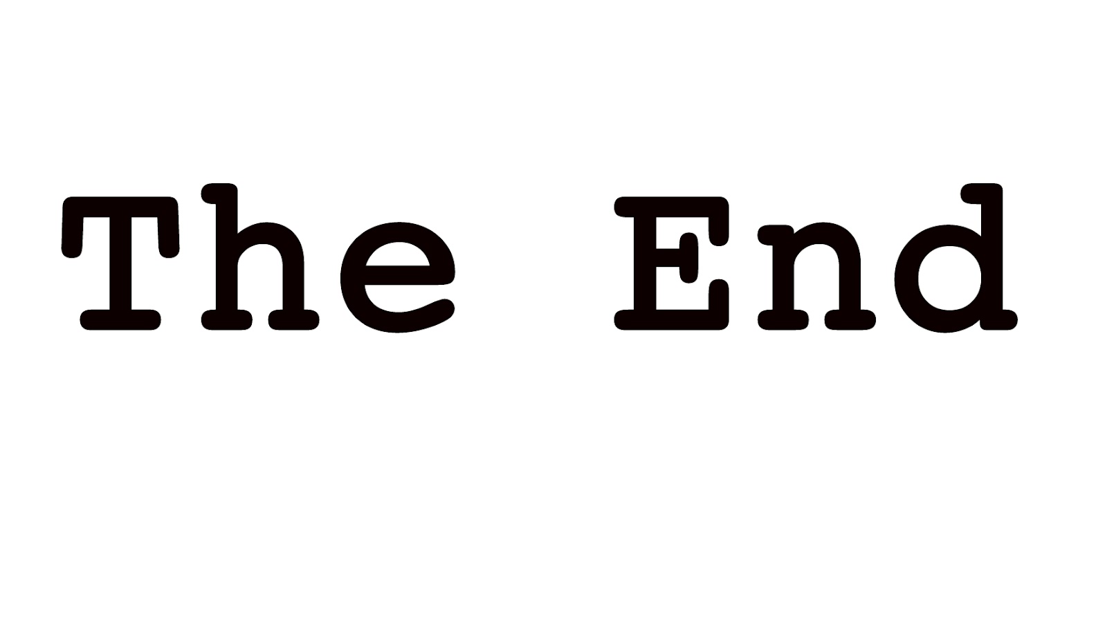Tuesday Tease: The End. | Tipsy Lit