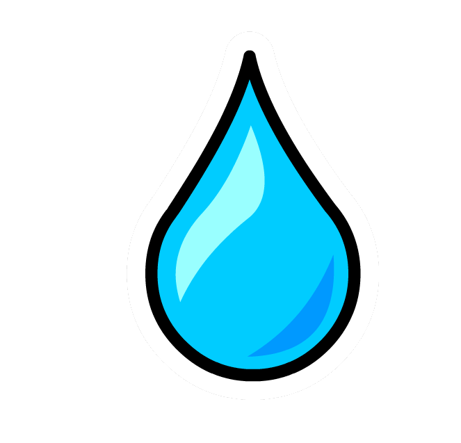 Image - Water Droplet Pin - Club Penguin Wiki - The free 