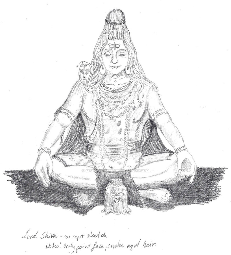 Shiva God Drawing Images - Alivromaniaca