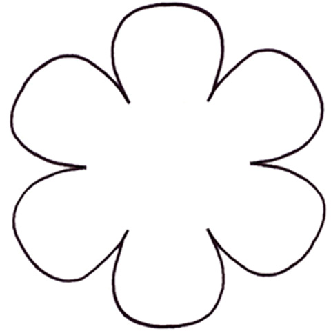 Flower Template To Print