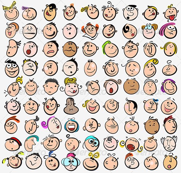 Free Cartoon People Faces, Download Free Cartoon People Faces png images,  Free ClipArts on Clipart Library