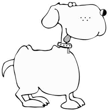 Magical Dog Coloring Pages of Poochies, BowWows, Flea Bags, Mutt 
