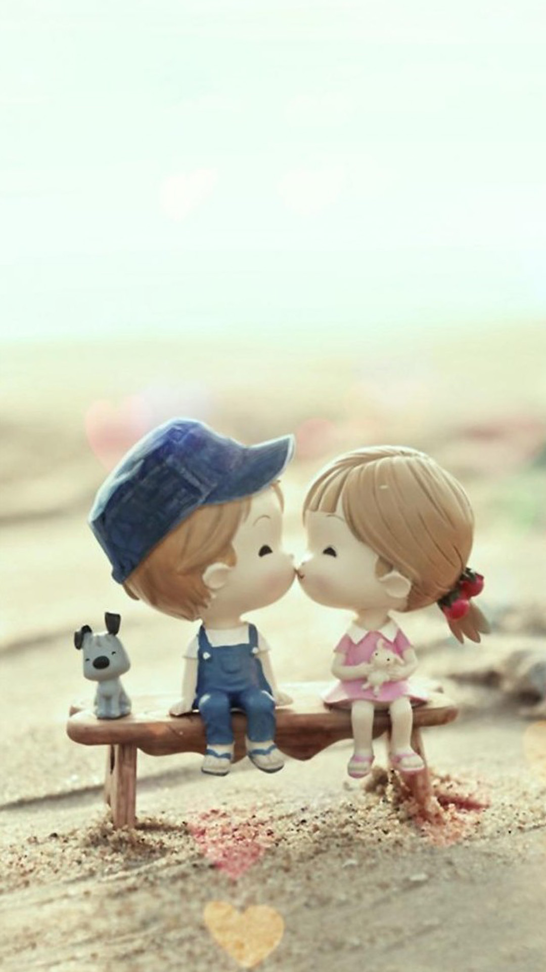 Cute Couple Cartoon Images Background HD Wallpaper Clip Art