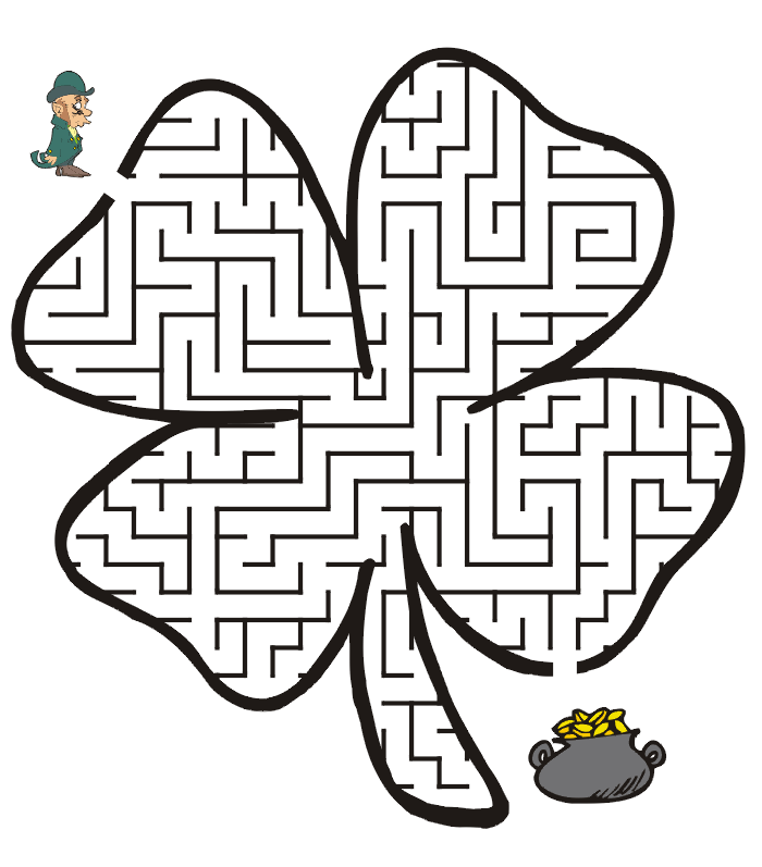 St patricks day free printable activities Mike Folkerth - King of 