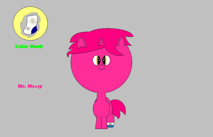 Mr. Messy as a MLP unicorn by worldofcaitlyn on Clipart library