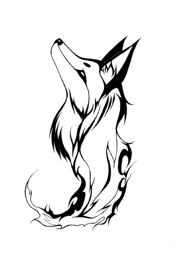 Tribal Fox Tattoos | Cool Eyecatching tatoos