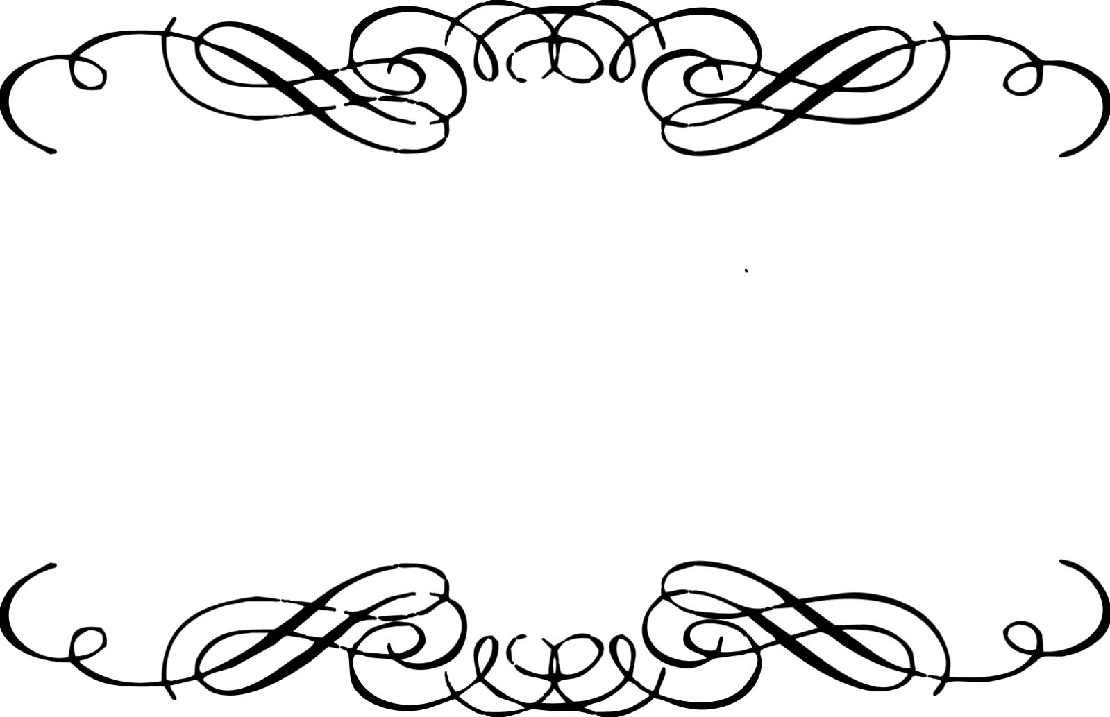 Floral Scroll Frame Clip Art Free Download - Clipart library