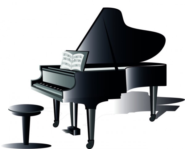 Piano Clip Art Click To View - Clipart library - Clipart library