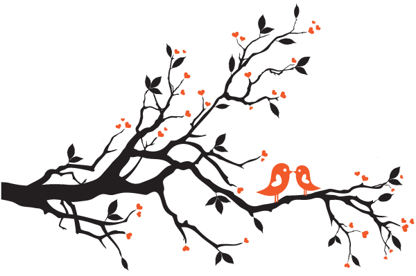 Love Bird Graphic - Clipart library