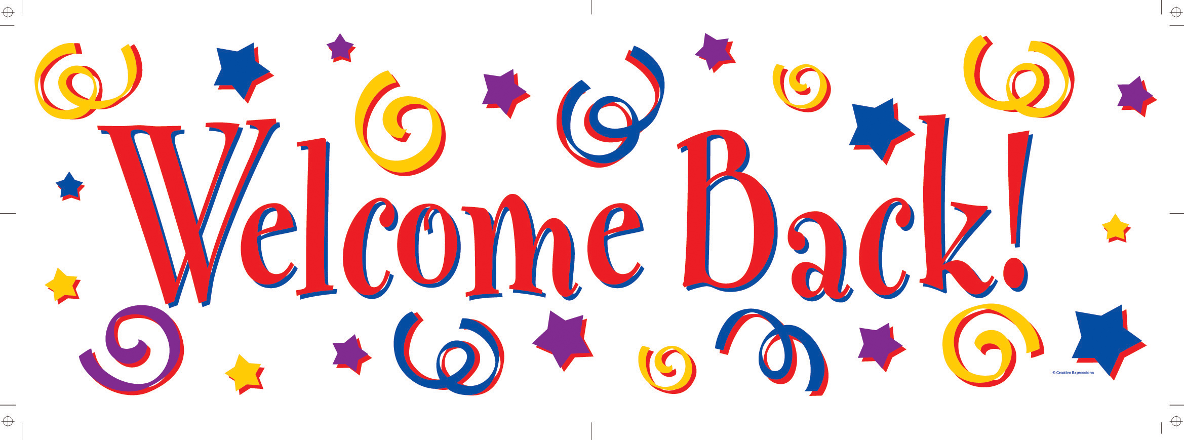 Clip Arts Related To : welcome cards for students. view all Welcome Back To...