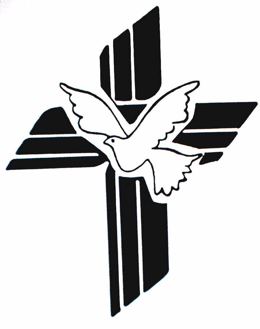 Cross With Dove image - vector clip art online, royalty free 