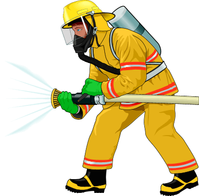 Firefighter Cartoon 