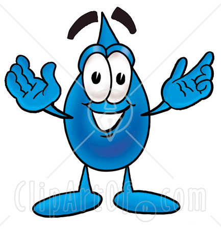 Subean - Water drop mascot cartoon