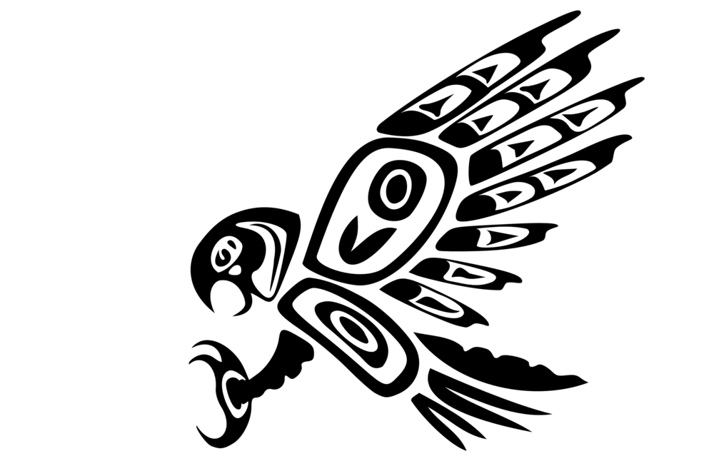 tribal animal tattoo eagle - Clip Art Library