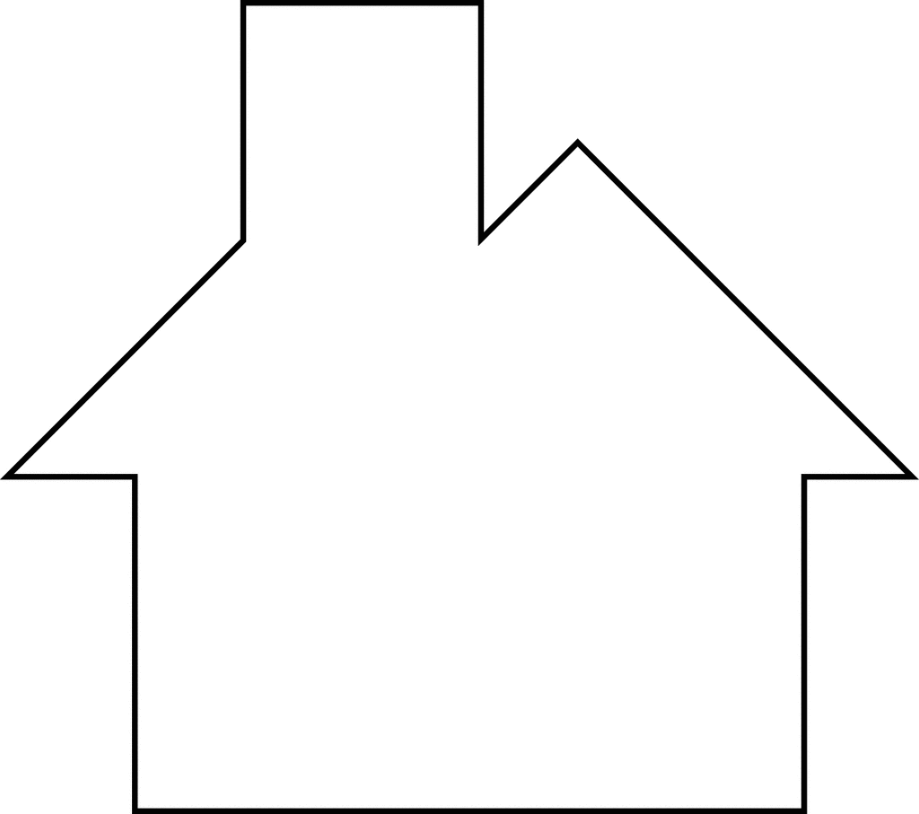 Free Outline Of A House Download Free Clip Art Free Clip