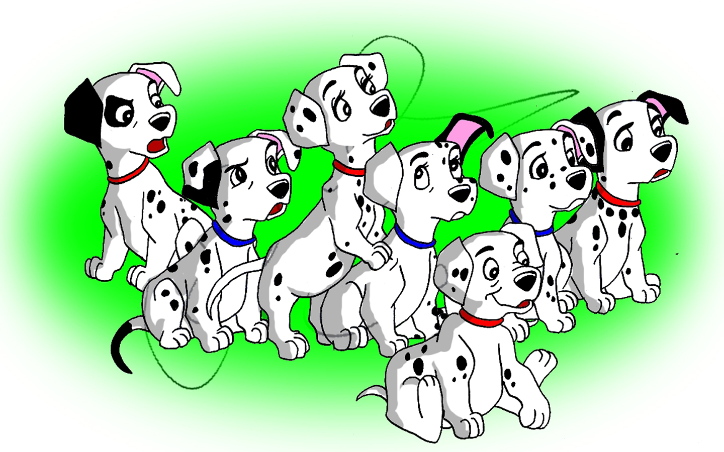 Clip Arts Related To : 101 dalmatians clipart free.