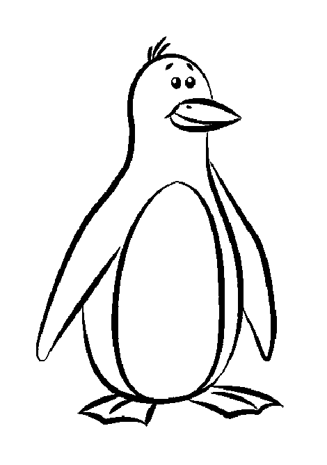 Cartoon Penguin Coloring Pages - Free Printable Coloring Pages 