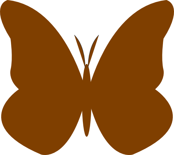 Bright Butterfly clip art - vector clip art online, royalty free 