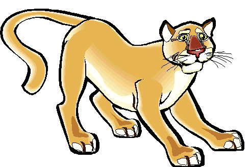 clipart cougar - Clip Art Library