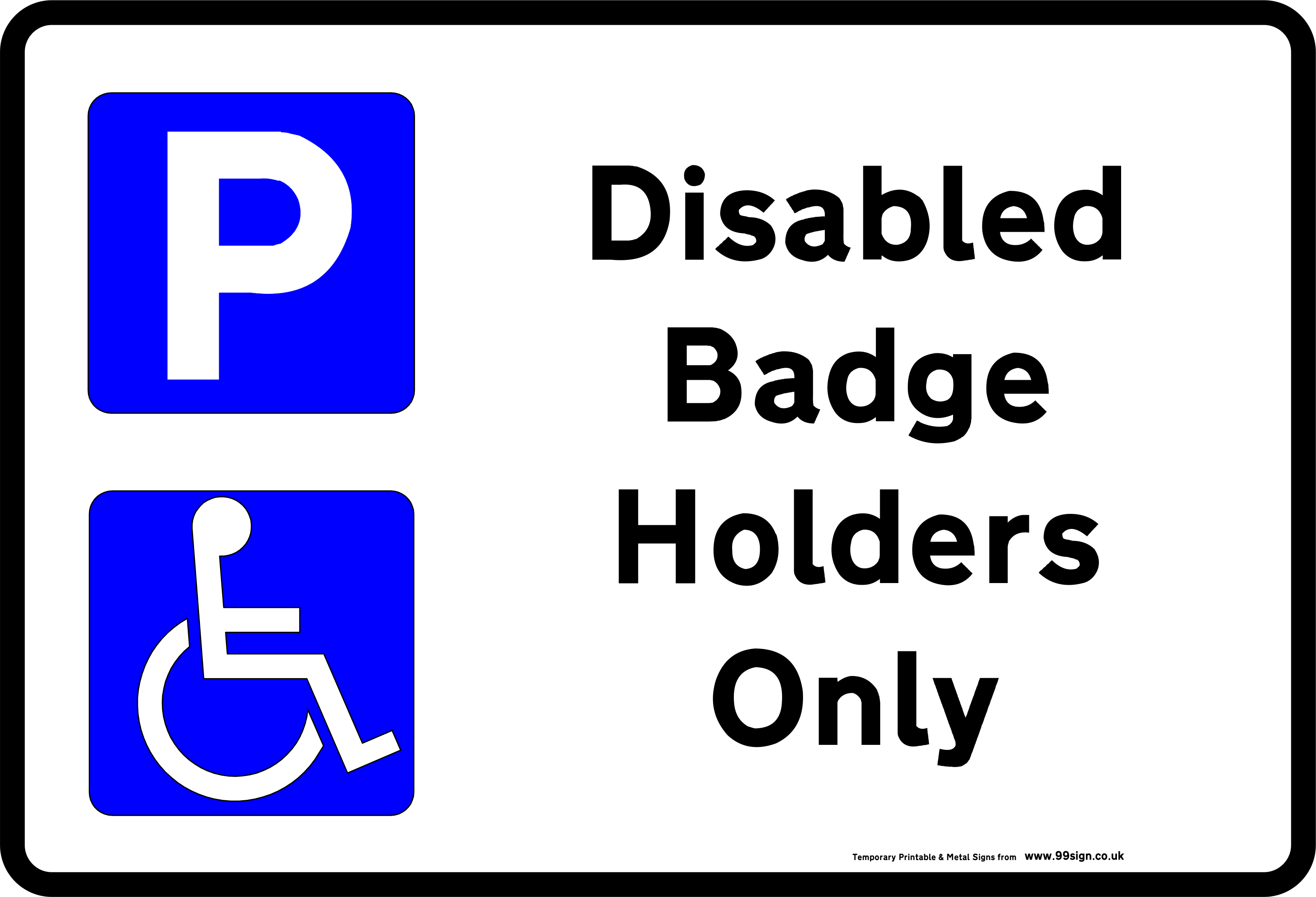 Free Printable Handicap Parking Signs Download Free Printable Handicap
