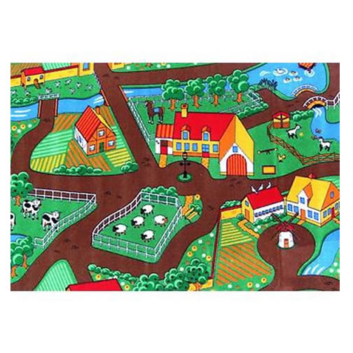 Farmyard Playrug - Children