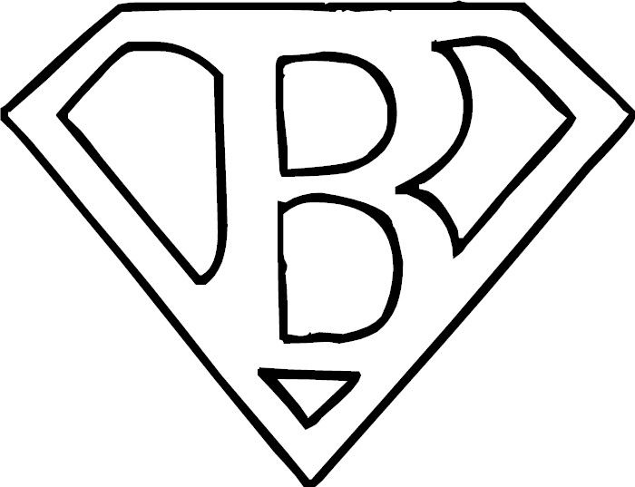 letters for superman initial cape (also can find other kinds of 