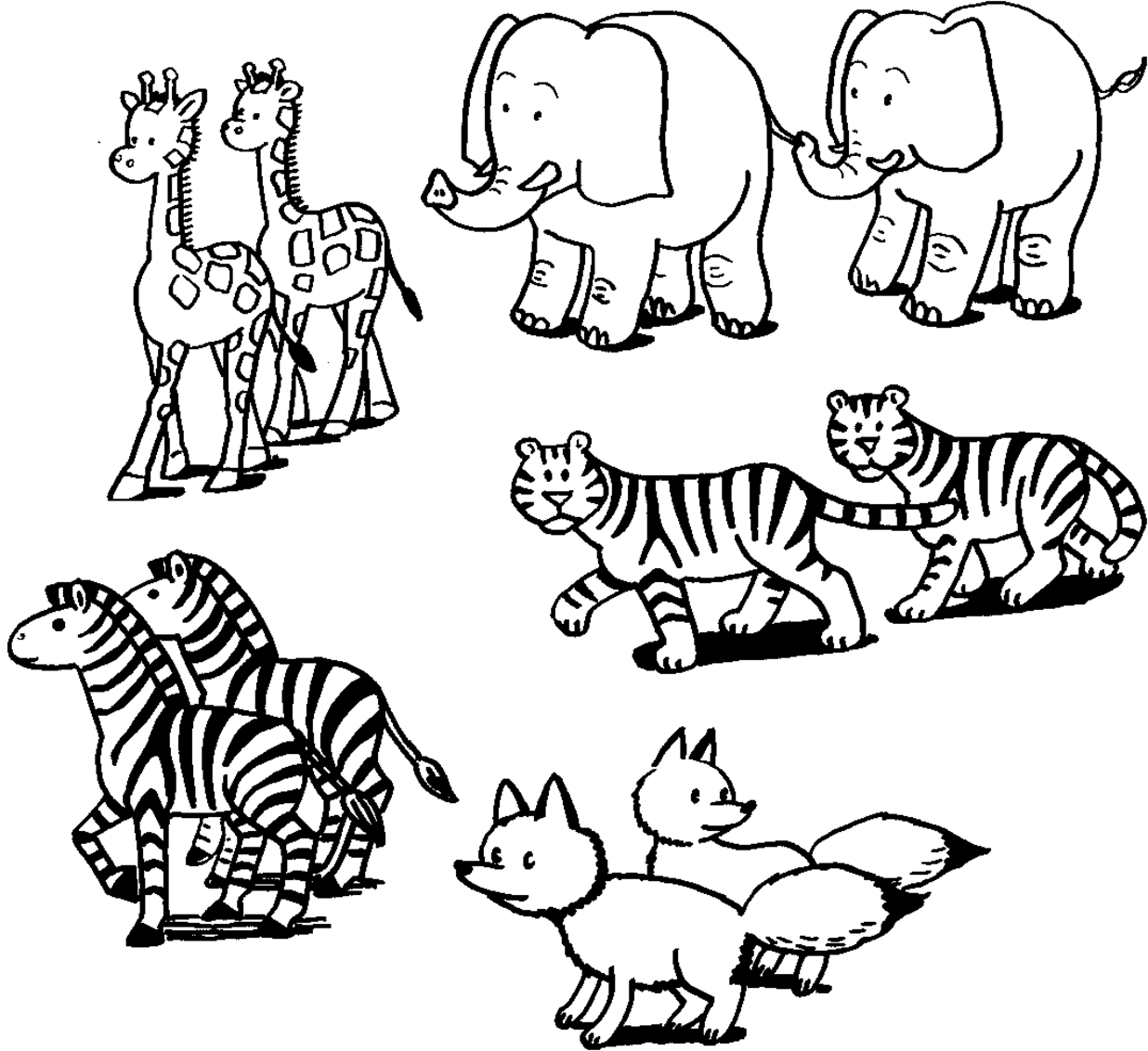 Free Color In Animals, Download Free Color In Animals png images, Free  ClipArts on Clipart Library