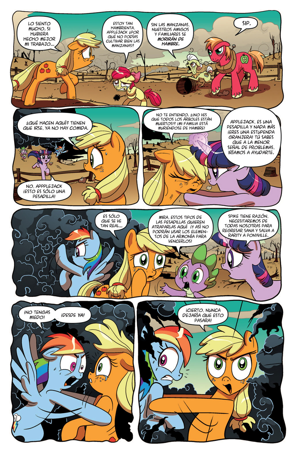 My Little Pony Comic #6 Spanish (20/28) by cejs94 on Clipart library