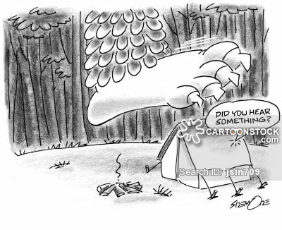 Camping Cartoons and Comics - funny pictures from CartoonStock