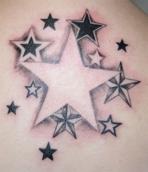 52 Impressive Star Tattoos | Creative Fan