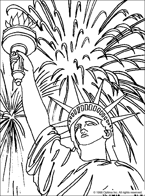 statue of liberty coloring pages for kids - Google Search | Color 
