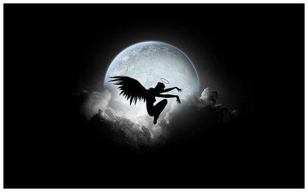 black angel - Fantasy  Abstract Background Wallpapers on Desktop 