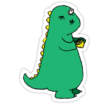 Dino Sour Stickers by albertog72 | Redbubble