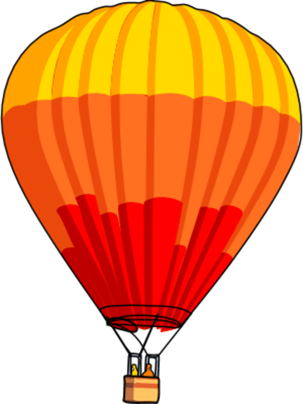 air balloon - vector Clip Art