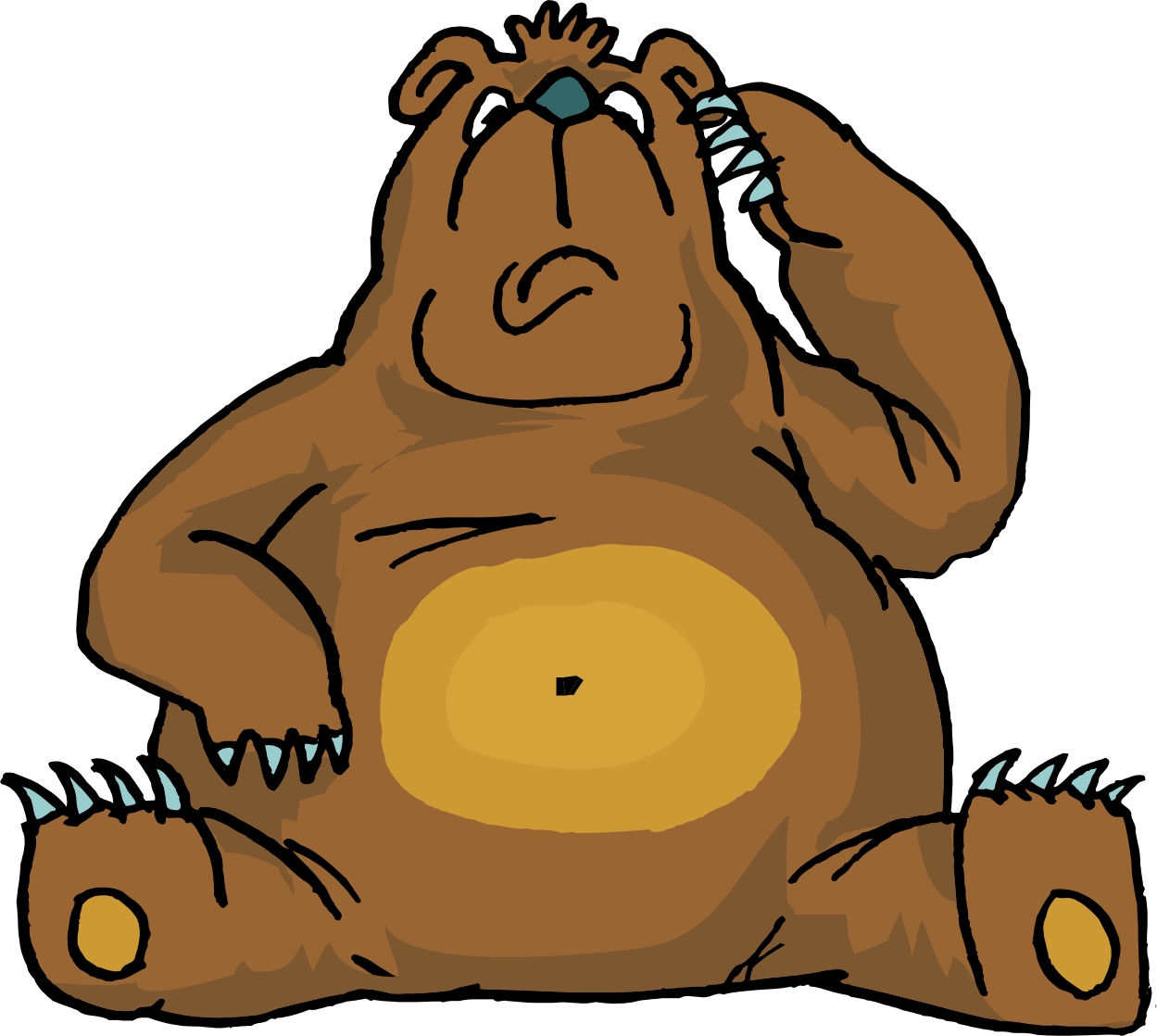Cartoon Picture Of A Bear - Clipart library