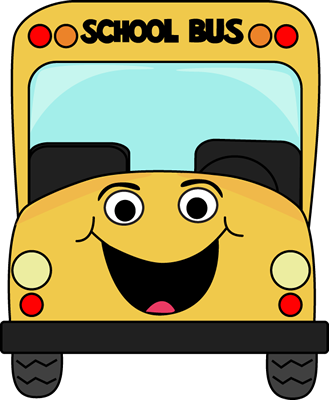 Cartoon School Bus Clip Art - Cartoon School Bus Vector Image