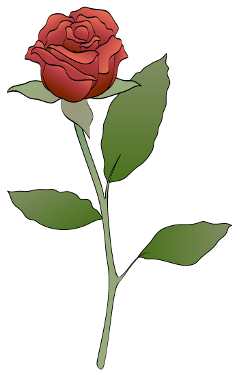 Red Rose Clip Art 