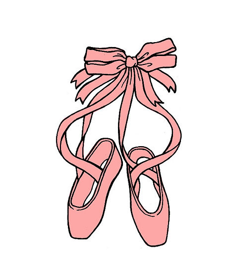 Free Pointe Shoes Cartoon, Download Free Pointe Shoes Cartoon png