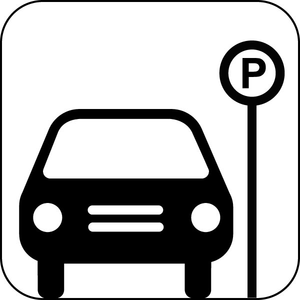 Car Parking: Graphic Symbol, Icon, Pictogram for Direction 