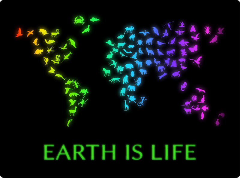 Clipart - Earth Is Life