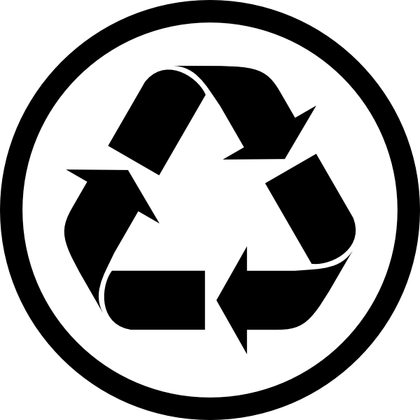 recycle arrows clipart