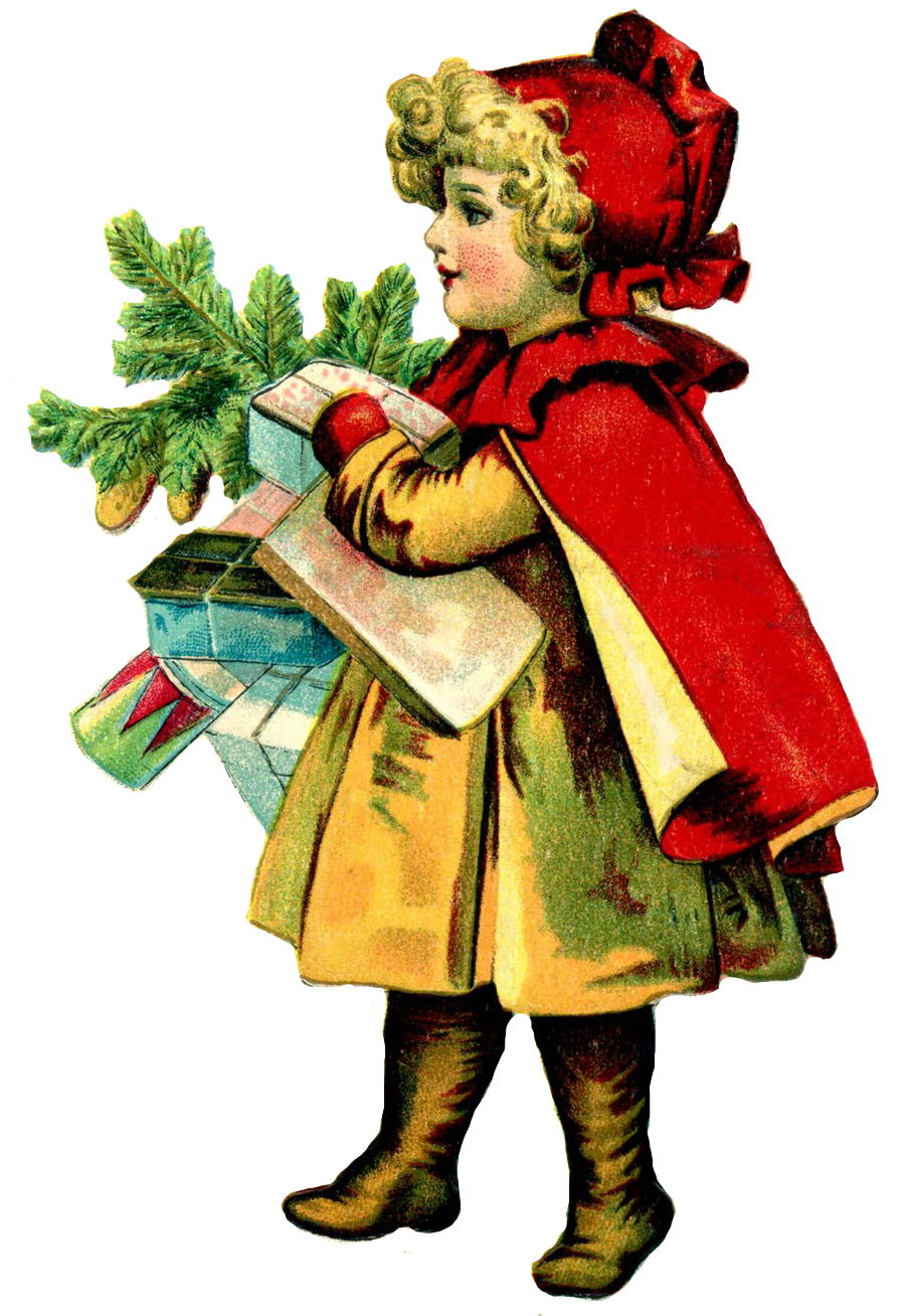 Leaping Frog Designs: Free PNG Image Victorian Christmas Little 