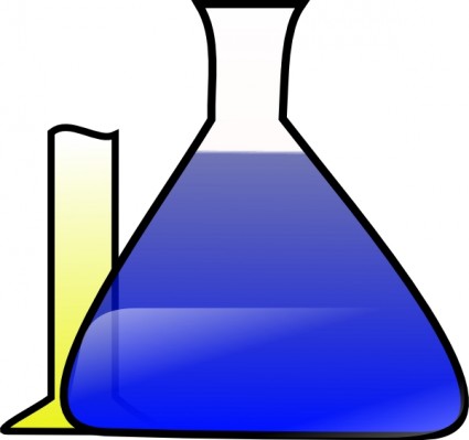Chemical Lab Flasks clip art Vector clip art - Free vector for 