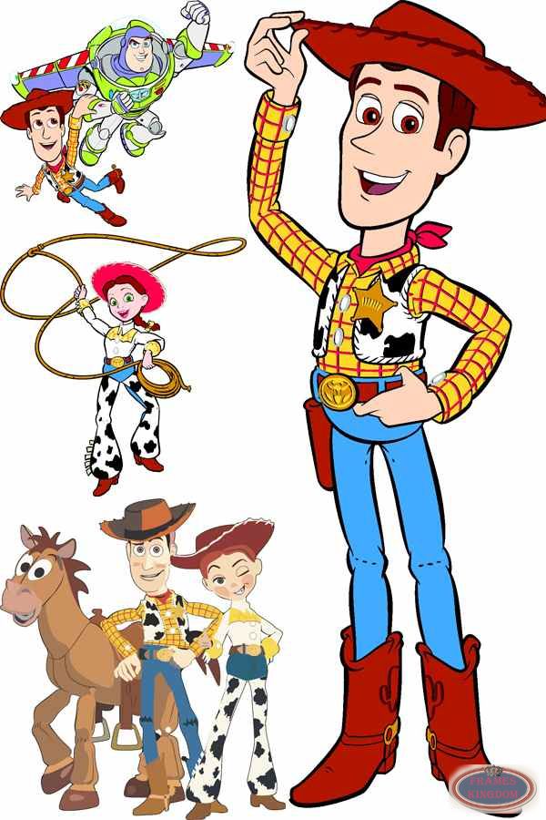 Toy story vector graphics for children images