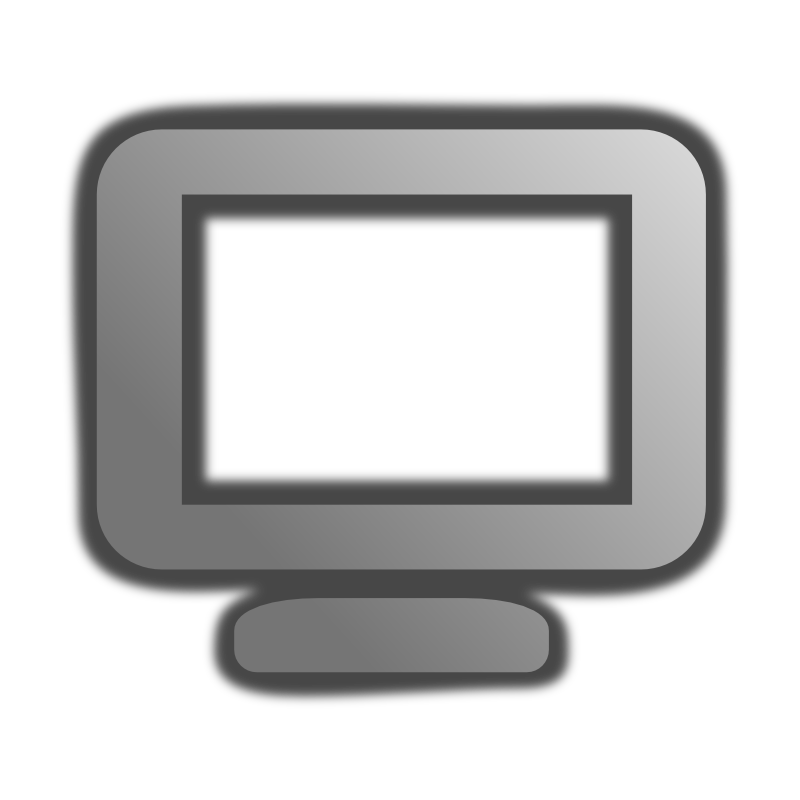 Clipart - Computer icon