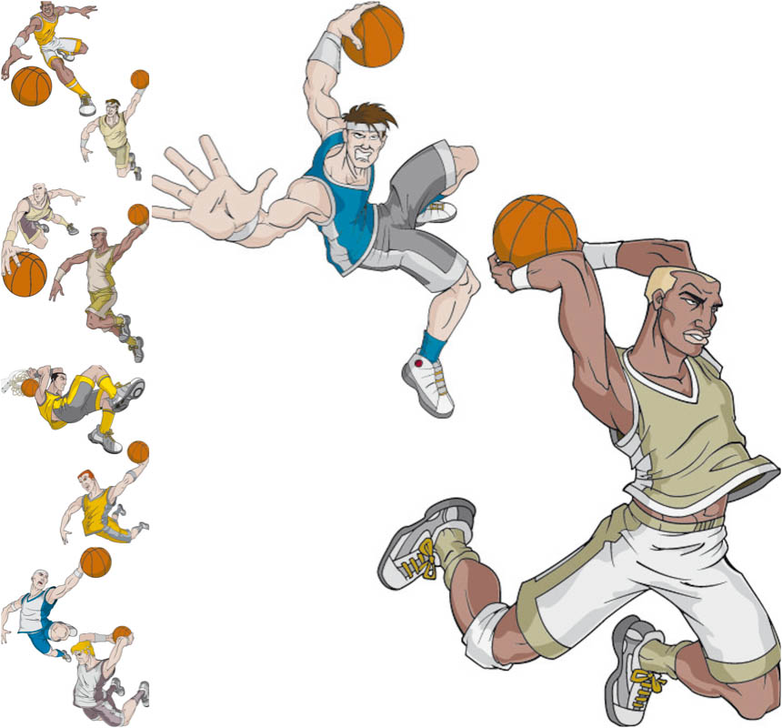 Basketball vector clipart | Vector Graphics Blog