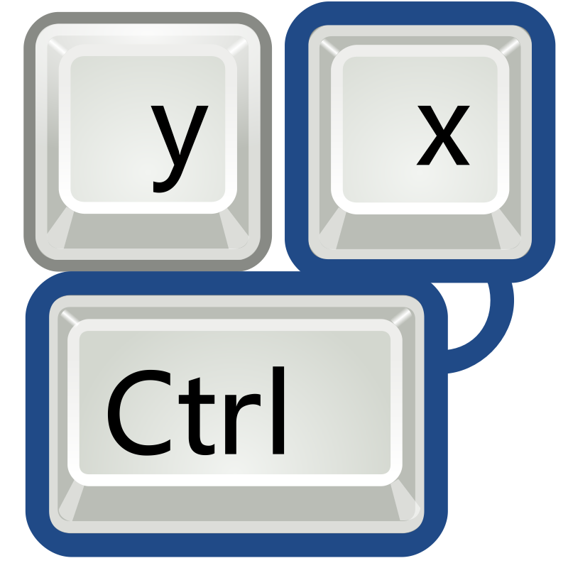 Clipart - tango preferences desktop keyboard shortcuts