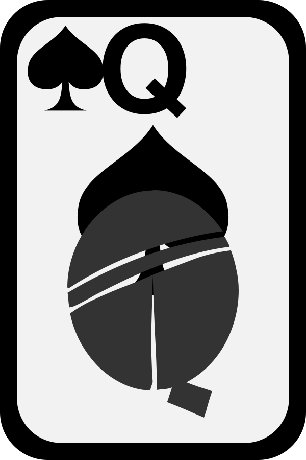 Chess tile Queen Clipart, vector clip art online, royalty free 